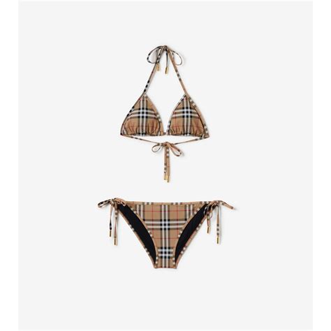 burberry swimsuit model|Burberry women bikini.